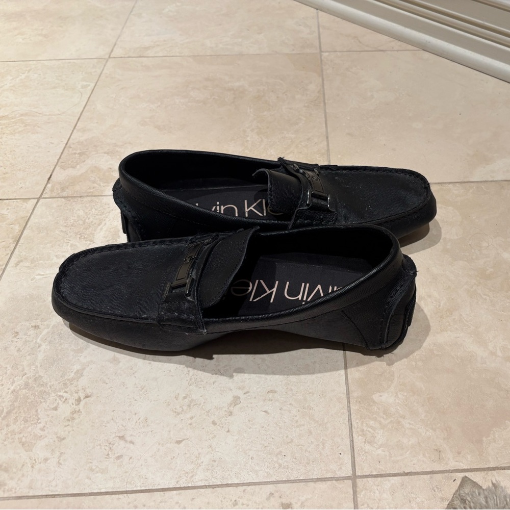 Calvin Klein Black Loafers